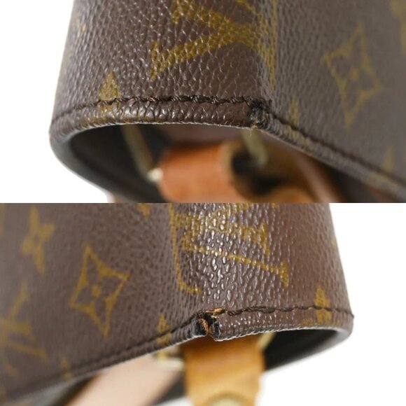LOUIS VUITTON Cartouchiere GM Shoulder Bag Monogram Leather Brown - Picture 8 of 16